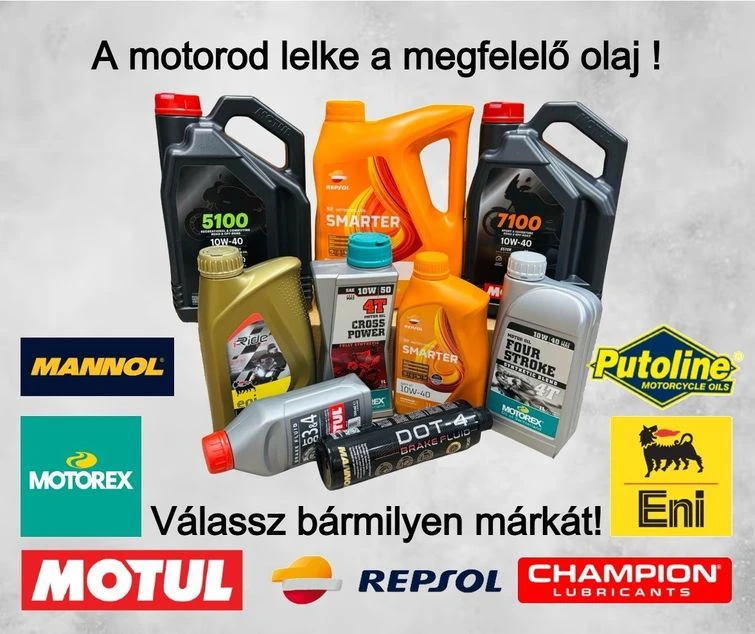 Olaj, spray, kenőanyag, ápolóanyag - Olajok, Motul