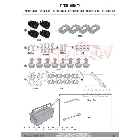 Givi rögzítőszett 01RKIT
