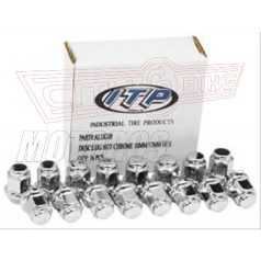 Kerékanya  Quad 3/8 " króm ( 16 db )