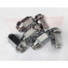Kerékanya Quad M10x1,25 menet króm (16 db)