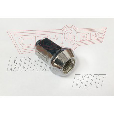 Kerékanya Quad M10x1,25 menet króm (16 db)