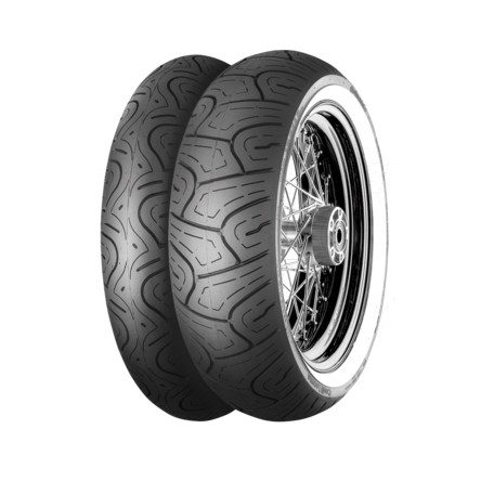 CONTINENTAL gumiköpeny 130/90-16 CONTILEGEND 73H TL M/C erősített WW WHITE SIDE hátsó kerékre