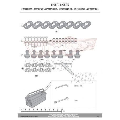 Givi rögzítőszett 02RKIT