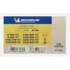 Tömlő 4,00-4,60x17 (110-120/80x17) MICHELIN