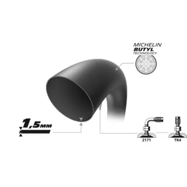 Tömlő 2,75-3,00x21 (90/100, 80/100*21) Michelin