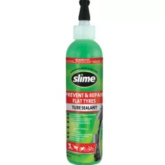   SLIME defektmegelőző és javító folyadék- max70km/h- tömlős kerékhez (237 ml)