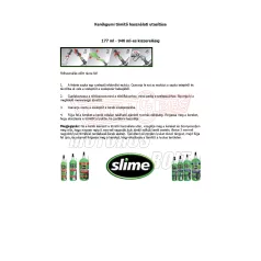 Defektjavító SLIME 473ml tömlő nélküli kerékhez