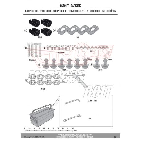 Givi rögzítőszett 04RKIT