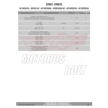 Givi rögzítőszett 07RKIT
