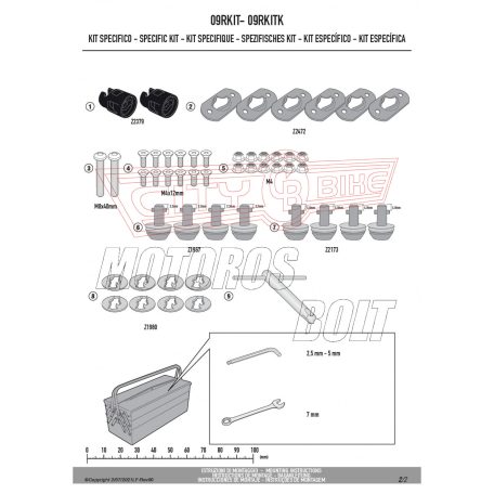 Givi rögzítőszett 09RKIT