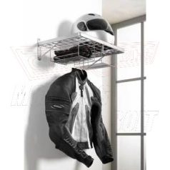   Bukósisak tartó+ akasztó tartó DUPLA LOUIS szürke színű