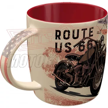 Kerámia bögre ROUTE66 retro