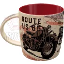Kerámia bögre ROUTE66 retro