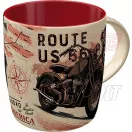 Kerámia bögre ROUTE66 retro