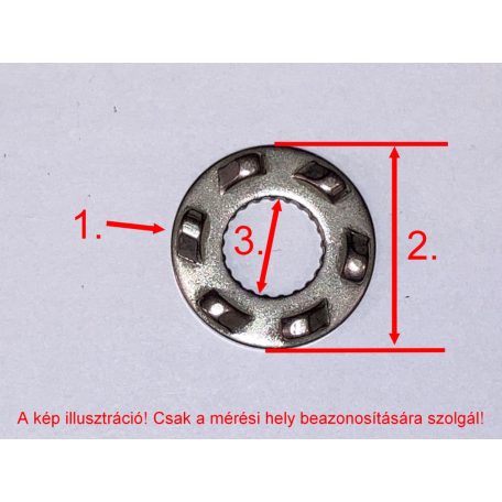 Berugóracsni-ellenkerék korona PIAGGIO TYPHOON 125 RMS