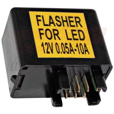 Indexrelé 12V 0,6W-120W 7 lábú Led Suzuki