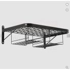 Bukósisak tartó+ akasztó tartó DUPLA LOUIS fekete színű