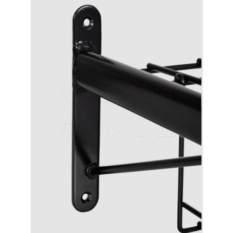 Bukósisak tartó+ akasztó tartó DUPLA LOUIS fekete színű