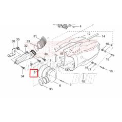 Levegőszűrő YAMAHA X-City / X-Max 125 varióhoz!  RMS