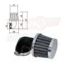 Levegőszűrő-TUNING 35mm RACING 90fok RMS