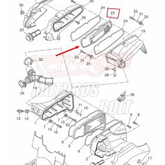   Levegőszűrő YAMAHA MAJESTY 400 RMS (fő szűrő, jobb oldali)