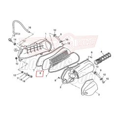 Levegőszűrő YAMAHA X-Max 125-250 RMS