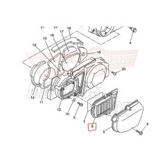 Levegőszűrő YAMAHA MAJESTY 250 ( variátorhoz ) RMS