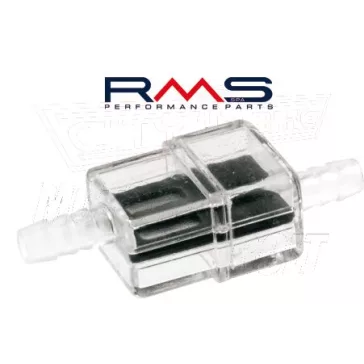 Benzinszűrő benzincsőbe 7mm (RMS) kocka
