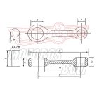 Hajtókarszett PEUGEOT SPEEDFIGHT /BUXY Rocket