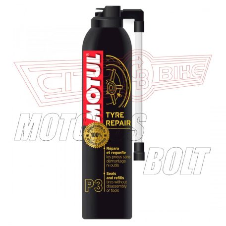 Defektjavító Motul Tyre repair P3  300ml defekt spray