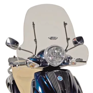   Plexi-szélvédő Piaggio Beverly Tourer 125-250-300-400 (08-10) / Piaggio Beverly 500 (03-07) GIVI