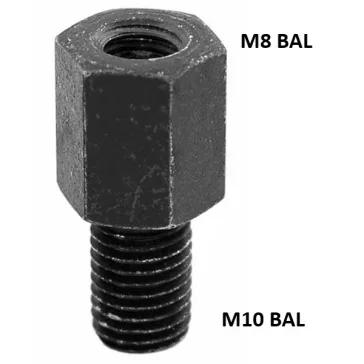 Tükörmenet átalakító bal m8ról, bal m10re