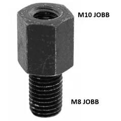 Tükörmenet átalakító jobb m10ről, jobb m8ra