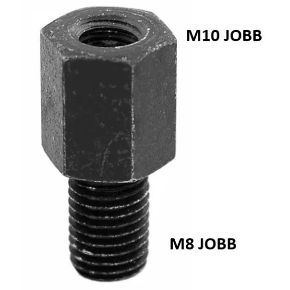 Tükörmenet átalakító jobb m10ről, jobb m8ra Tükörmenet átalakító jobb m10ről, jobb m8ra