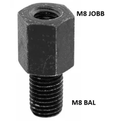 Tükörmenet átalakító jobb m8ról, bal m8ra