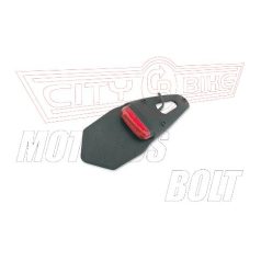 Sárvédő-toldat hátsó ledes  ( piros ) VICMA