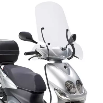   Plexi-szélvédő Aprilia Sportcity 125-200-250 (06-08) / MBK Ovetto 50 (08-14) / Yamaha NEOS 50 (08-18) GIVI