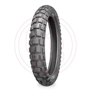 SHINKO gumiköpeny 100/90-19 804 57S TT első kerékre M+S