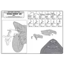 Csomagtartó alap Honda CBR 600 F (11-13) / Honda Hornet 600 (11-13) GIVI