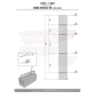 Kiegészítő szett oldaldoboz tartóhoz Honda Integra 700 (12-13) GIVI