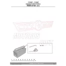 Kiegészítő szett oldaldoboz tartóhoz Honda NC 700 S (12-13) / Honda NC 750 S (14-15) / Honda NC 700 X (12-13) / Honda NC 750 X (14-15) GIVI