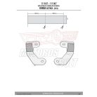 Kiegészítő szett oldaldoboz tartóhoz Honda NC 700 S (12-13) / Honda NC 750 S (14-15) / Honda NC 700 X (12-13) / Honda NC 750 X (14-15) GIVI
