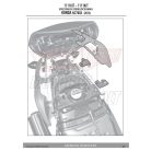 Kiegészítő szett oldaldoboz tartóhoz Honda NC 700 S (12-13) / Honda NC 750 S (14-15) / Honda NC 700 X (12-13) / Honda NC 750 X (14-15) GIVI