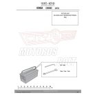 Csomagtartó alap HONDA CB 500 X (2013-2018) / Honda CB 500 X (2019-2023) GIVI