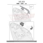 Csomagtartó alap HONDA CB 500 X (2013-2018) / Honda CB 500 X (2019-2023) GIVI