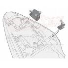 Oldaldoboztartóhoz kiegészítő szett HONDA CB 500 X (13-23)/ NX 500 (2024) GIVI