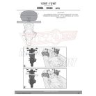 Oldaldoboztartóhoz kiegészítő szett HONDA CB 500 X (13-23)/ NX 500 (2024) GIVI