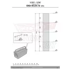 Kiegészítő szett oldaldoboz tartóhoz HONDA INTEGRA 750 (14-15) GIVI