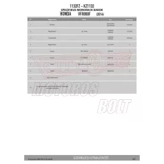 Csomagtartó alap HONDA VFR 800 F (14-18) GIVI