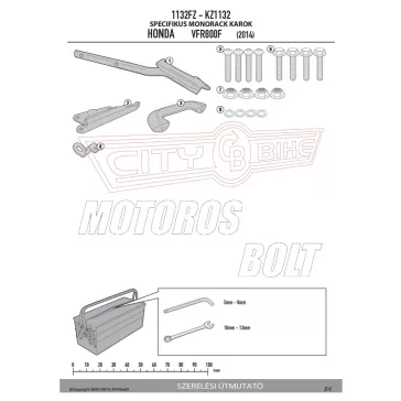 Csomagtartó alap HONDA VFR 800 F (14-18) GIVI